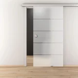 drsna steklena vrata nova 503 satinirana 93,5 cm x 205,8 cm deb. 8 mm