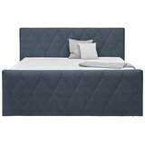 Based Postelja Boxspring Josie-b, Sivomodra, 160x200 | Shoptok.si