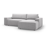 Micadoni Svijetlo siva sklopiva kutna garnitura od bouclé tkanine (s desnim kutom) Jodie – Home | shoptok.hr