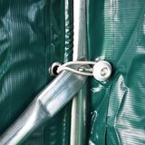  Garažni šator PVC 1,6 x 2,4 m zeleni | shoptok.hr
