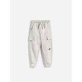 Reserved Pamučne jogger hlače - svijetlo siva | shoptok.hr