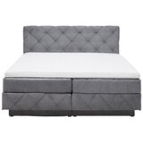 Premium Living Postelja Boxspring Cordoba, Siva, 160x200 | Shoptok.si