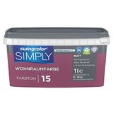 SWINGCOLOR Boja za zid Simply (Crvena – br. 15, Mat, 1 l) | shoptok.hr
