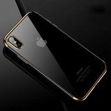 Nillkin Elegance tanek silikonski ovitek za iPhone 11 Pro - prozoren z zlatim robom | Shoptok.si