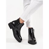Sergio Leone CLASSIC BLACK ANKLE BOOTS | Shoptok.si