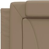  Krevet Viana s madracem cappuccino 180x200 cm umjetna koža | shoptok.hr