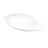 Brandani Servirni krožnik List 26x18cm / bel / porcelan, (21318255) Cene