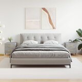 vidaXL Noćni ormarići 2 kom boja betona 40x35x47 5cm konstruirano drvo Cijene
