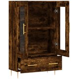  Visoka komoda boja hrasta 69,5 x 31 x 115 cm konstruirano drvo | shoptok.hr