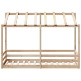  Dječji krevet s krovom 75 x 190 cm od masivne borovine | shoptok.hr