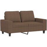  Dvosjed od tkanine smeđi 120 cm | shoptok.hr