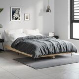 The Living Store Posteljni okvir sonoma hrast 120x190 cm inženirski les - Posteljni Okvir, (21529654) | Shoptok.si