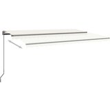  Samostojeća automatska tenda 500 x 350 cm krem | shoptok.hr