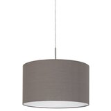 Eglo pasteri 1, e27, ø380 antracit/ tekstil smeđa | Eponuda.com