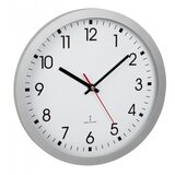  Ura stenska tfa analogna radijsko vodena srebrn okvir 60.3522.02 TFA Cene
