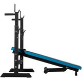  Ravna podesiva klupa za trening s REBEL ACTIVE stalcima | shoptok.hr
