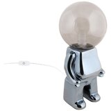 Leitmotiv Siva LED stolna lampa s mogućnosti zatamnjivanja sa staklenim sjenilom (visina 27 cm) Ross – | shoptok.hr