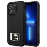  ORIGINAL KARL LAGERFELD CASE IKONIK PATCH KLHCP13X3DKPK ZA IPHONE 13 PRO MAX CRNA | Eponuda.ba