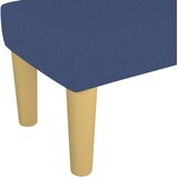  Klupa plava 70 x 30 x 30 cm od tkanine | shoptok.hr