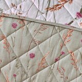 Catherine Lansfield Zeleni/bež pamučan prošiven prekrivač 200x220 cm Grasmere Floral – | shoptok.hr