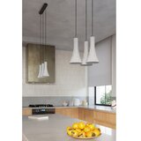 Sollux Lighting Obesna svetilka REA 3L beton, (21347957) | Shoptok.si