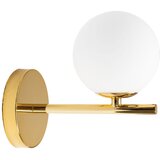 Toolight Zidna svjetiljka Staklena kugla Zlatna APP684-1W | shoptok.hr