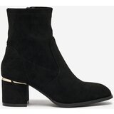 Resti Black women's low stiletto boots Rejerra | Shoptok.si