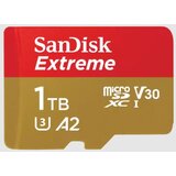 Sandisk Spominska kartica Extreme Micro SDXC UHS-I U3, 1 TB + SD adapter | Shoptok.si