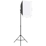  Profesionalna studijska svjetla 2 kom 40 x 60 cm čelična crna | shoptok.hr