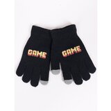 Yoclub Kids's Gloves RED-0108C-AA5E-003 Cene