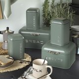 Evviva Doza Vintage h17,5cm / 3 kos / zelena / kovina, (5000199073) | Shoptok.si