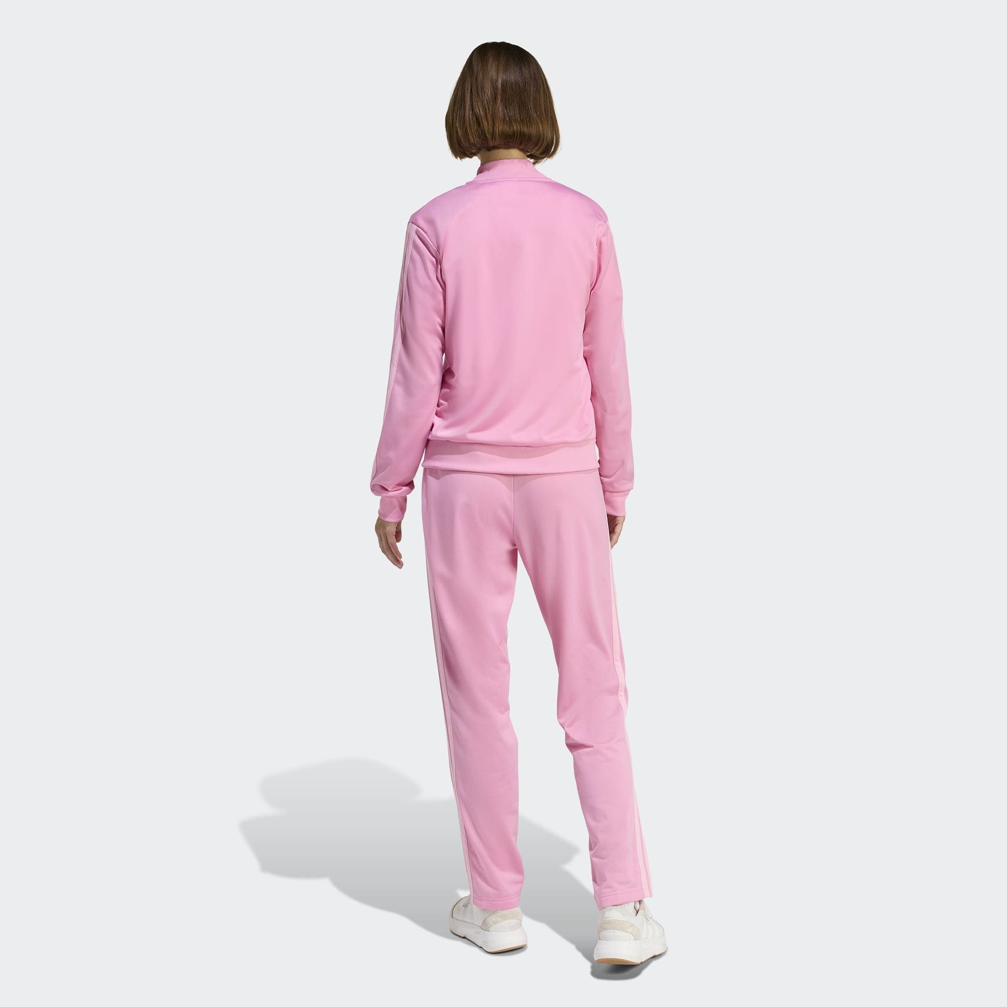 Adidas Športna trenirka 'Essentials' staro roza / bela | Shoptok.si