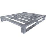 ratioform Ploska aluminijasta paleta, z 2 drsnikoma, DxŠ 1200 x 800 mm | Shoptok.si