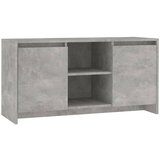 Maison Chic TV omarica - TV stojalo - Televizijska omarica betonsko siva 102x37,5x52,5 cm iverna plošča, (21699128) Cene
