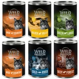 Wild Freedom mešana pakiranja mokre mačje hrane po posebni ceni! - Adult Mešano pakiranje I 6 x 400 g
