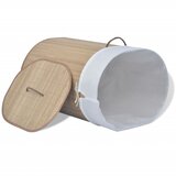  Košara za rublje od bambusa ovalna pridodne boje | Eponuda.com