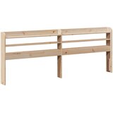  Okvir kreveta s uzglavljem 200 x 200 cm od masivne borovine | shoptok.hr