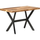  Blagovaonski stol 120 x 60 x 75 cm od masivnog drva s premazom | shoptok.hr