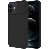 Onasi Lens Cover silikonski ovitek zaščita za iPhone 16 Plus - črn, (21642993) | Shoptok.si