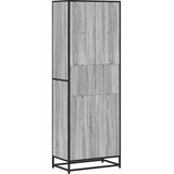  Polica za knjige siva Sonoma 60x35x170,5 cm izrađeno drvo | Eponuda.ba