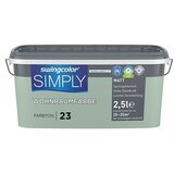 SWINGCOLOR Boja za zid Simply (Zelena – br. 23, Mat, 2,5 l) | shoptok.hr