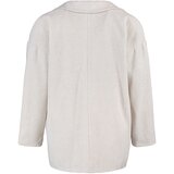 Trendyol Curve Ecru Button Detailed Stamp Woven Coat | Shoptok.si