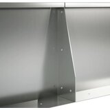  Zid za zadržavanje 2 kom. 80 x 12 x 50 cm Pocinčani čelik - Pocinčani čelik 80 x 12 x 50 cm 2 x Ravno | shoptok.hr