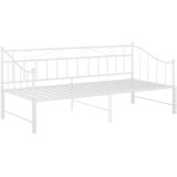  Okvir za krevet na razvlačenje bijeli metalni 90 x 200 cm | shoptok.hr