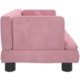  Krevet za pse ružičasti 60 x 40 x 30 cm baršunasti | shoptok.hr