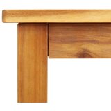  Vrtni blagovaonski stol 180 x 90 x 75 cm masivno bagremovo drvo | shoptok.hr