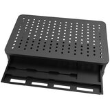 INF Aluminijast podstavek za monitor - črno stojalo za dvig prenosnika in zaslona za ergonomsko delovno mesto in urejeno mizo, (5000284209) | Shoptok.si