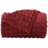  Pokrivači za bacanje 6 pcs Bordeaux Crvena 270 x 240 cm Runo | Eponuda.com