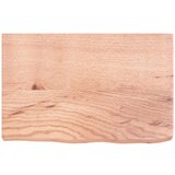 Stolna Mizna plošča sv. rjava 60x40x(2-6)cm obdelana trdna hrastovina | Shoptok.si