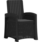  Vrtni set za objed 5 kom. Antracit PP | shoptok.hr